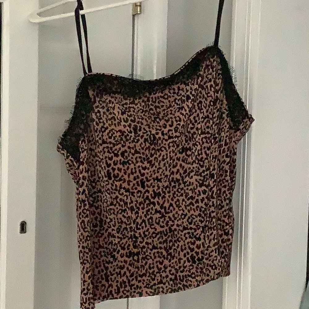 Cheetah tank top